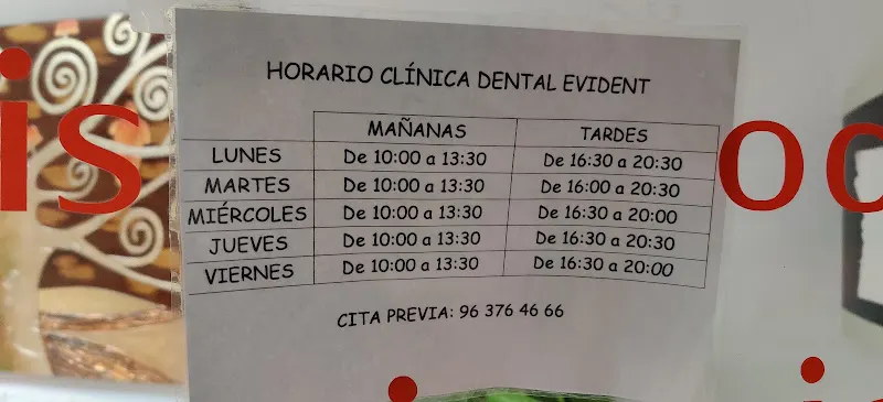 Clínica dental evident